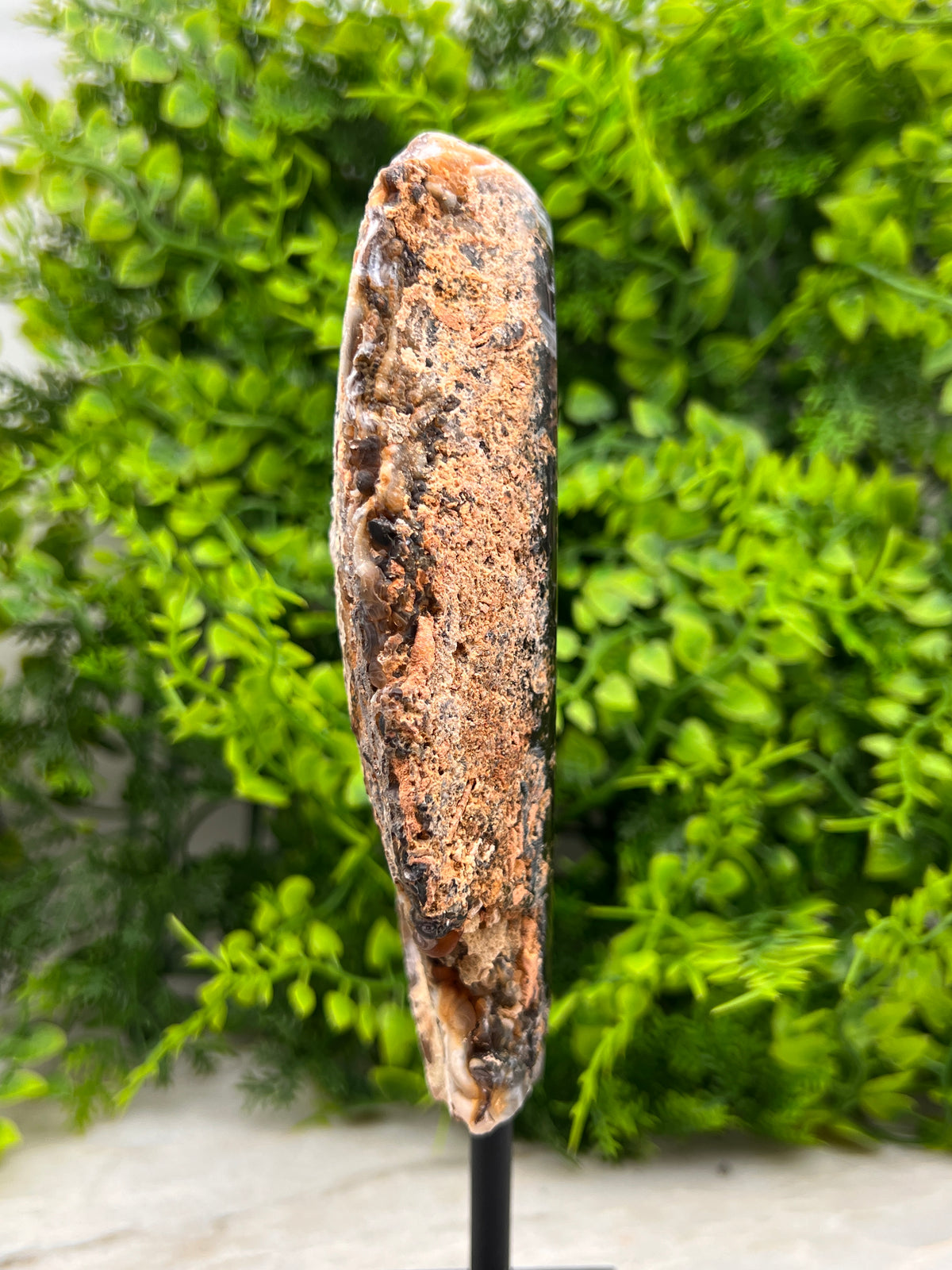 Agaat op standaard (19 cm)