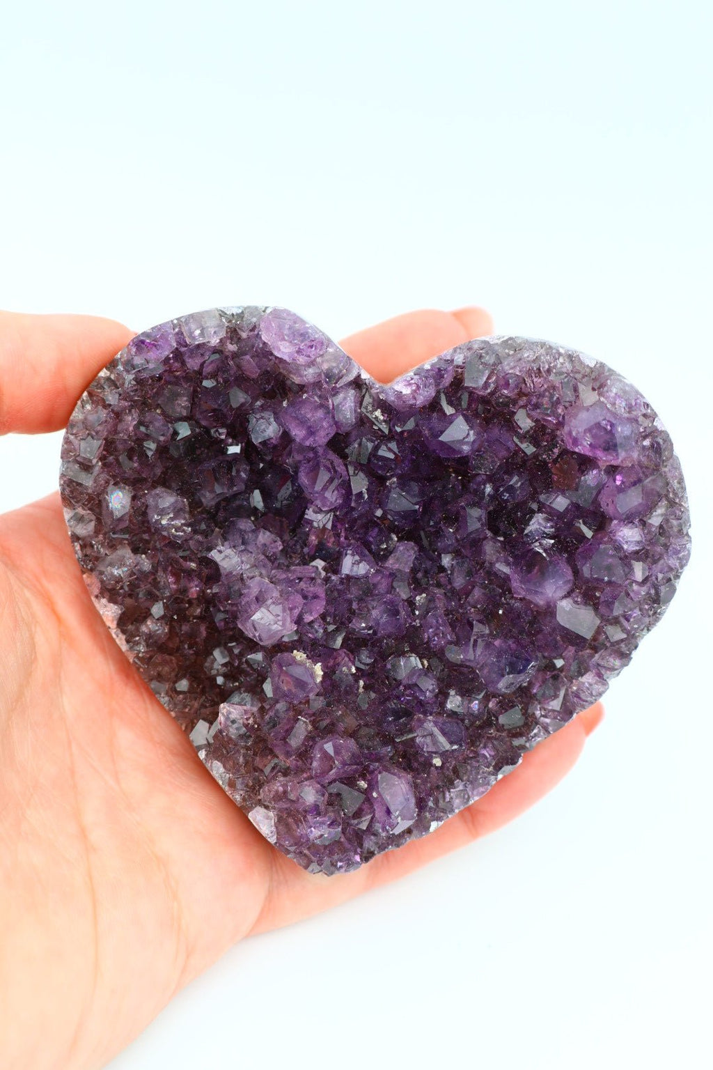 Amethyst-Herz 0,353 kg von KEY LIME STORE