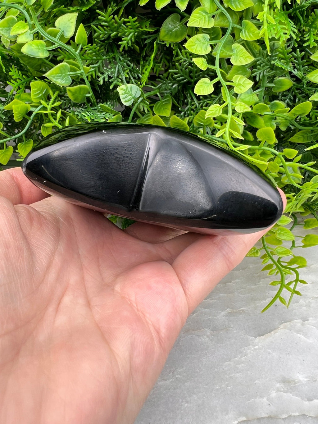 Zwarte Obsidiaan ster by KEY LIME STORE