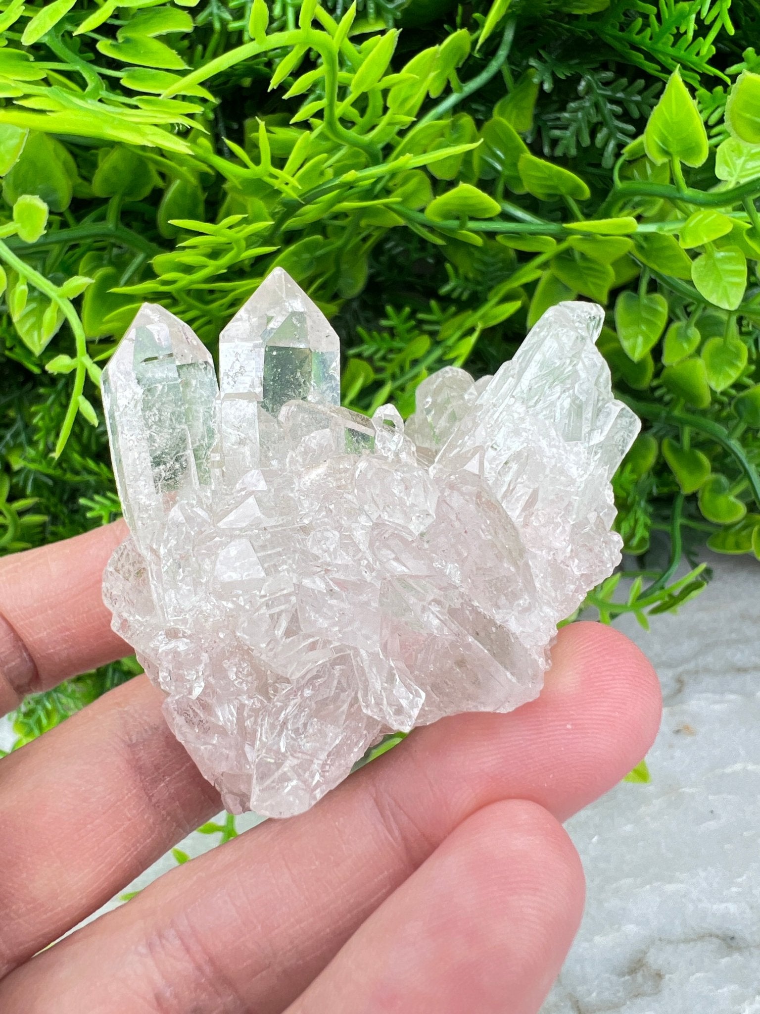 Bergkristall-Cluster (6 cm) von KEY LIME STORE