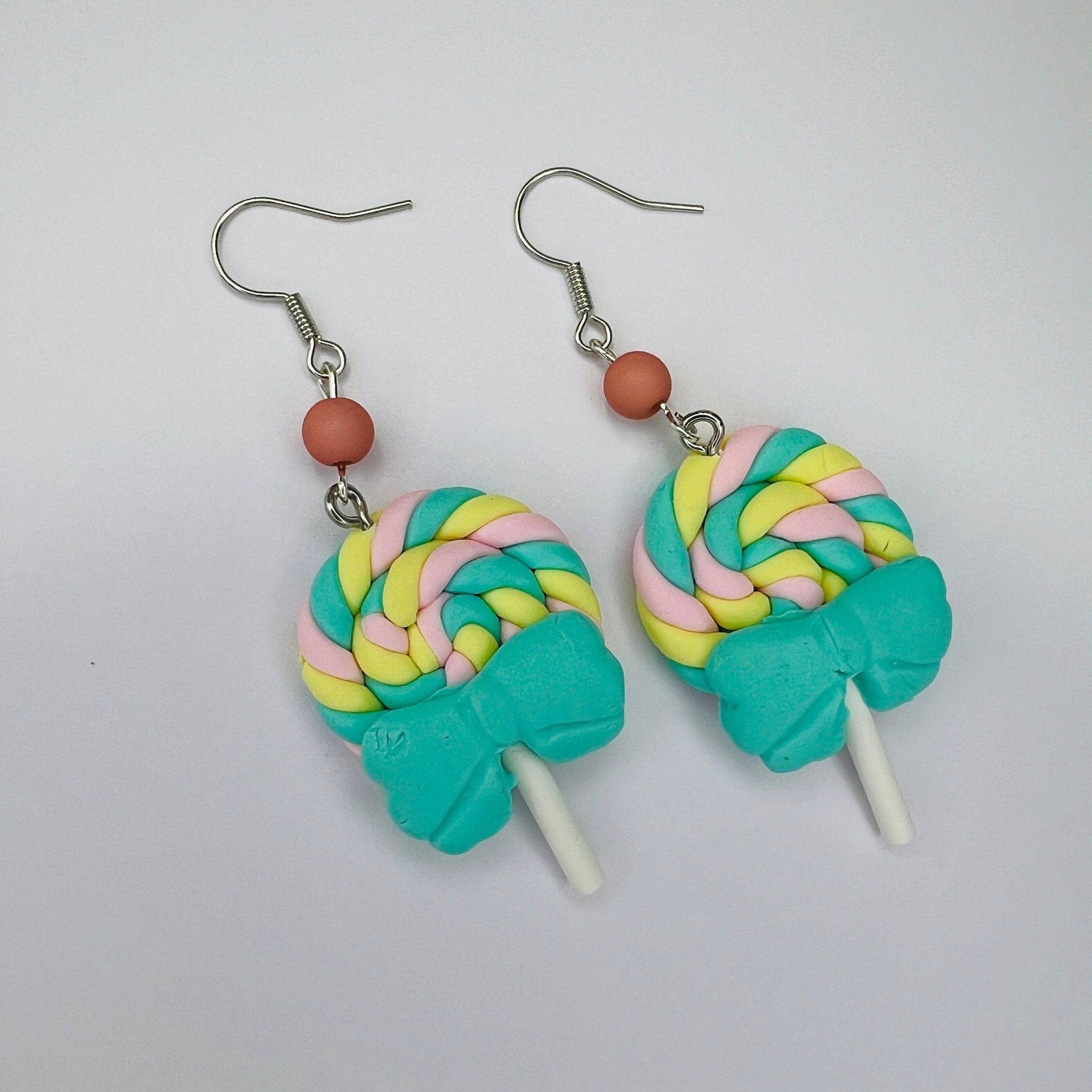 Lolly oorbellen zilver by KEY LIME STORE