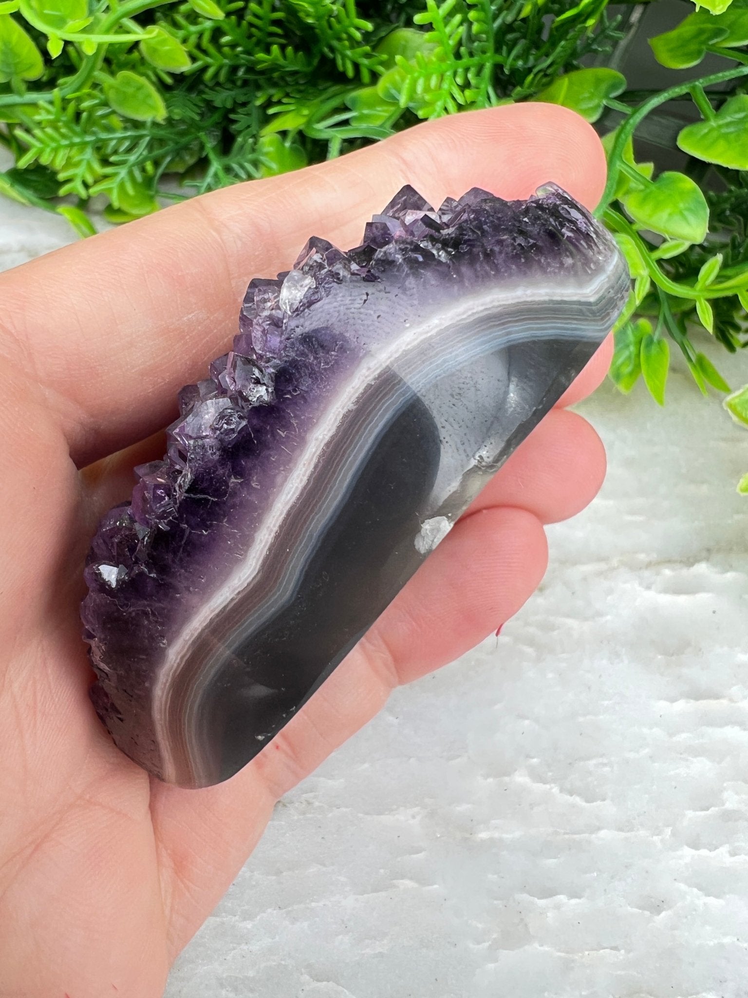Amethyst, elliptisch (6 cm) von KEY LIME STORE