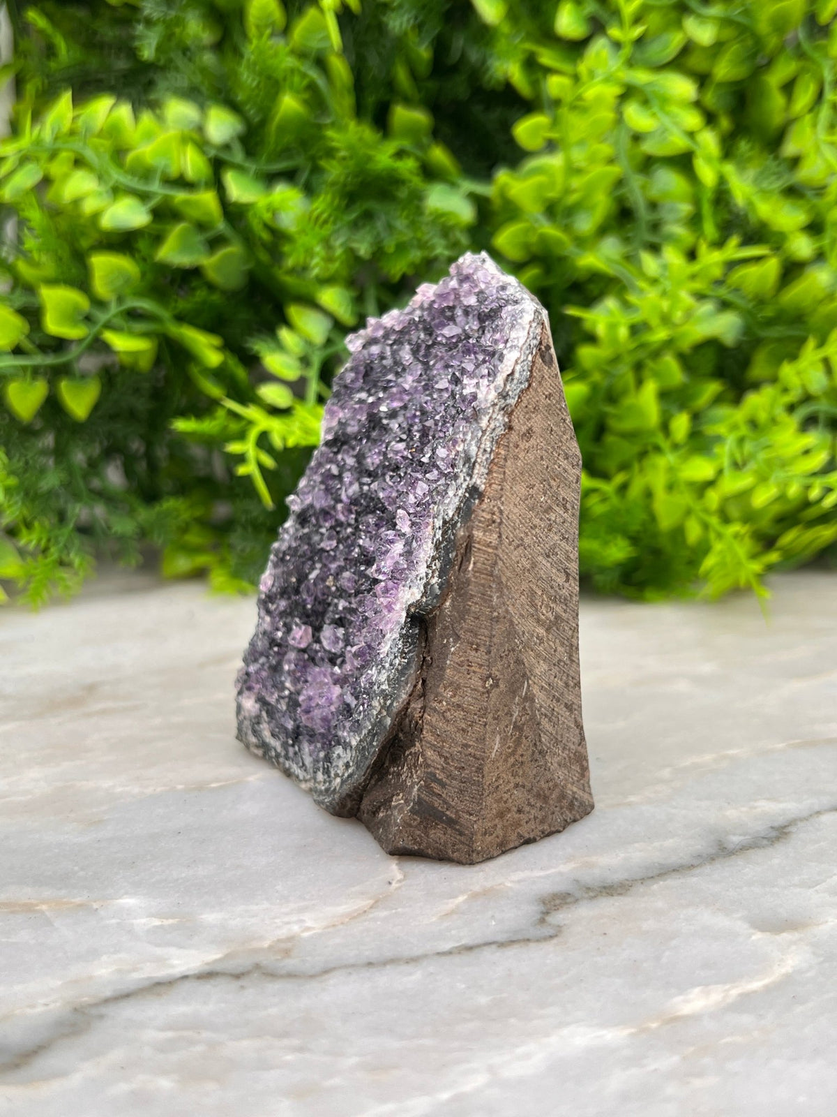 Amethist cluster cut base by KEY LIME STORE
