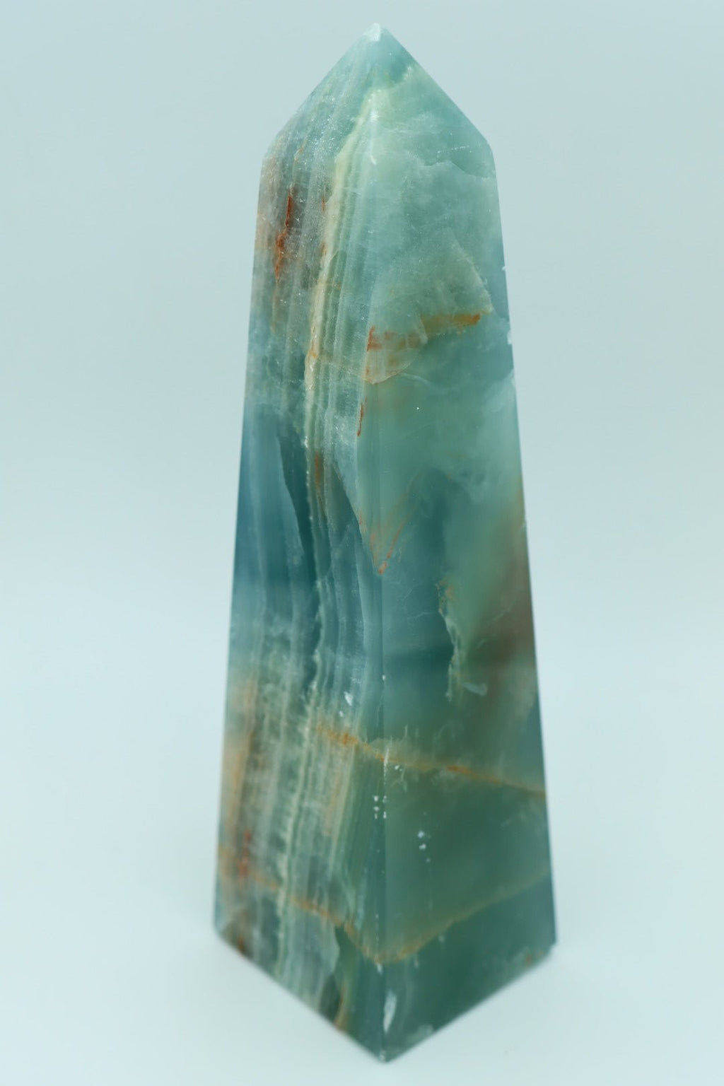 Blauer Onyx-Turm 0,430 kg von KEY LIME STORE