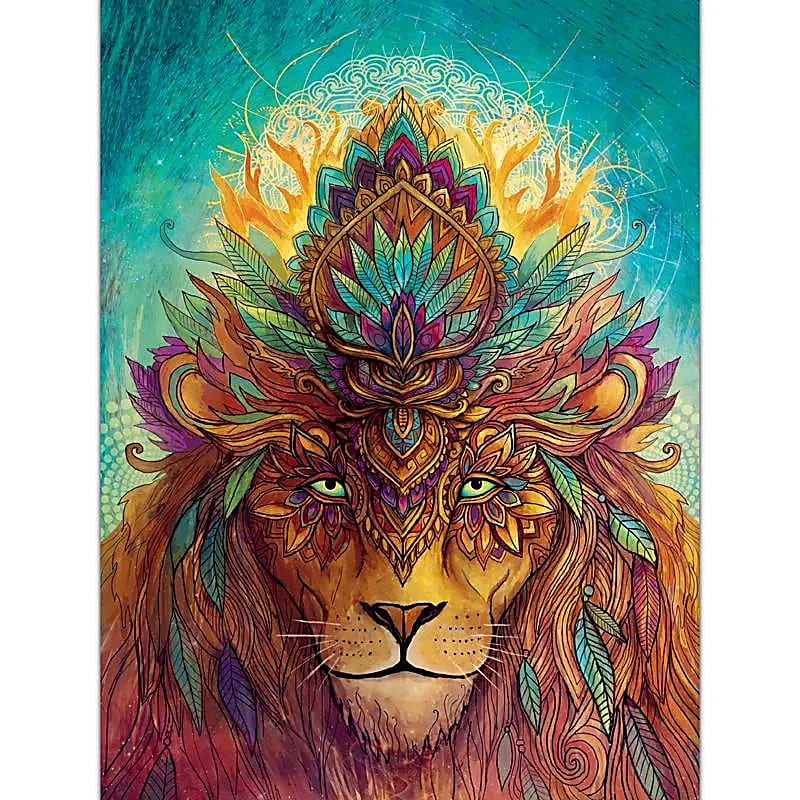 Lion Notebook (12.5 x 9.5 cm)