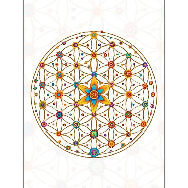 Flower of Life Notebook (12.5x9.5 cm)