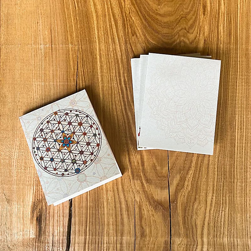 Flower of Life Notebook (12.5x9.5 cm)