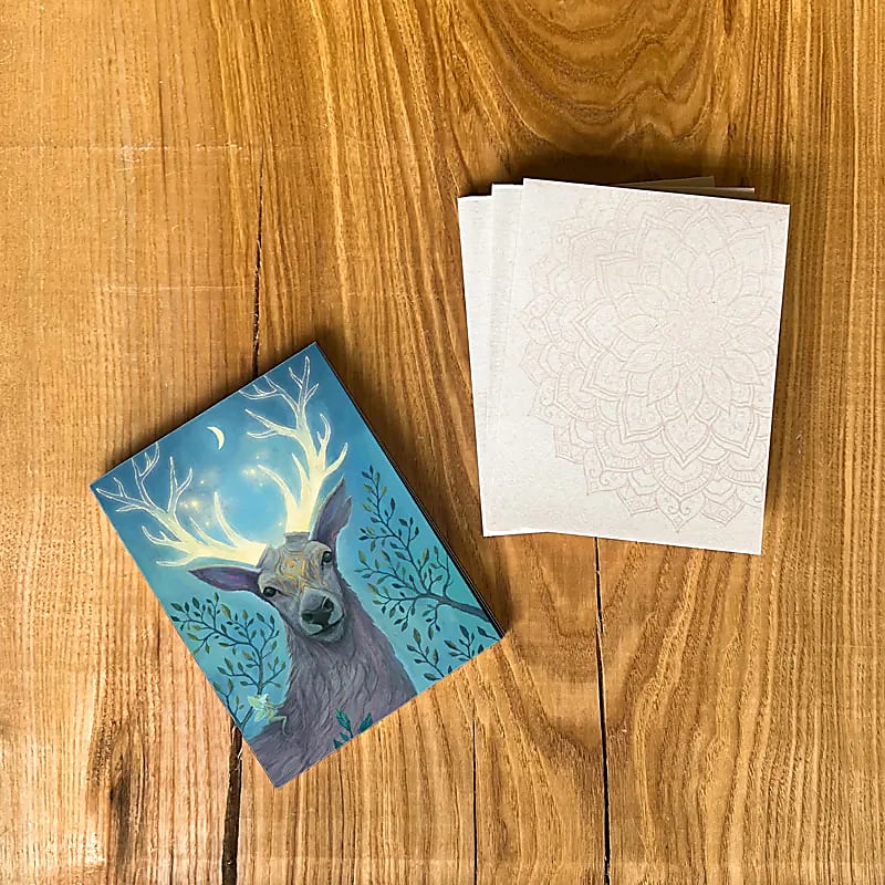 Deer Notebook (12.5x9.5 cm)