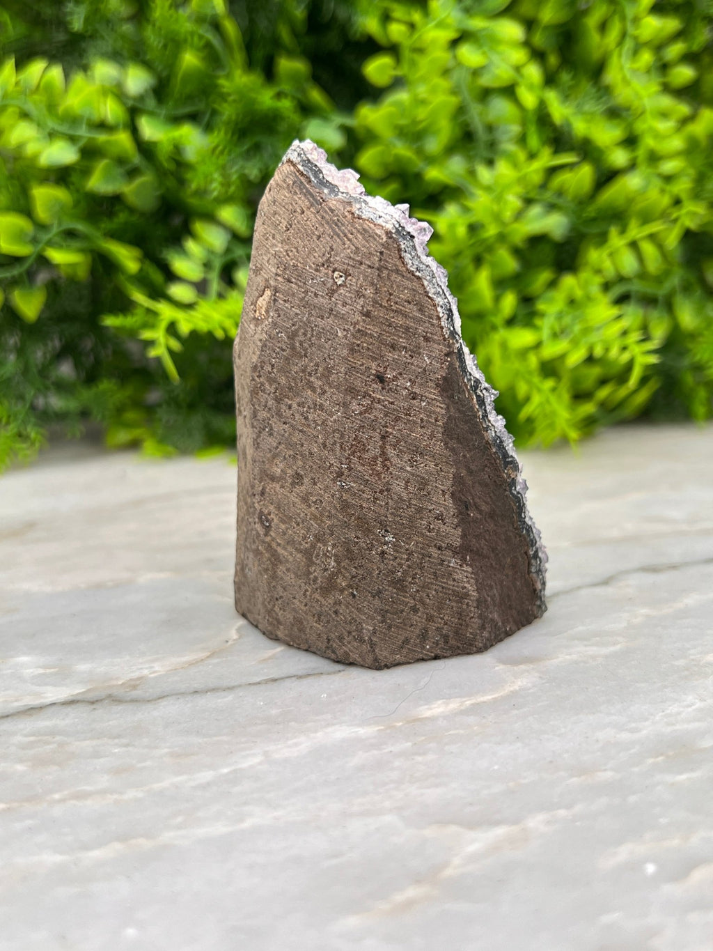 Amethist cluster cut base by KEY LIME STORE