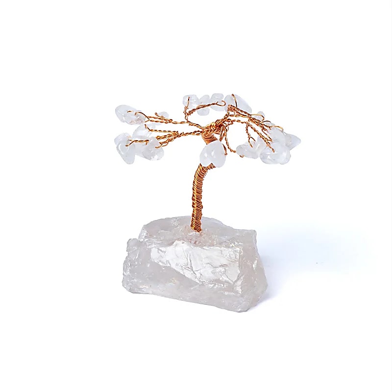Edelsteenboom bergkristal (8x5cm, 85g)