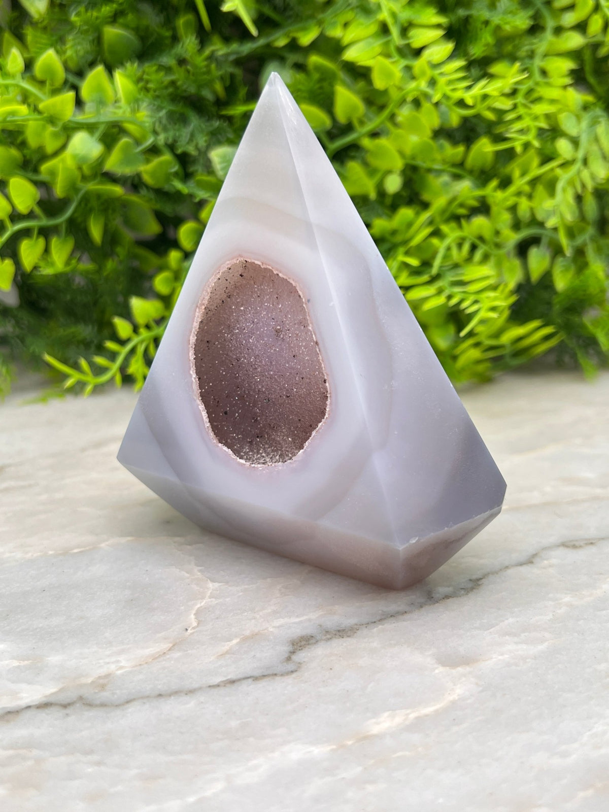 Agaat diamantvorm by KEY LIME STORE
