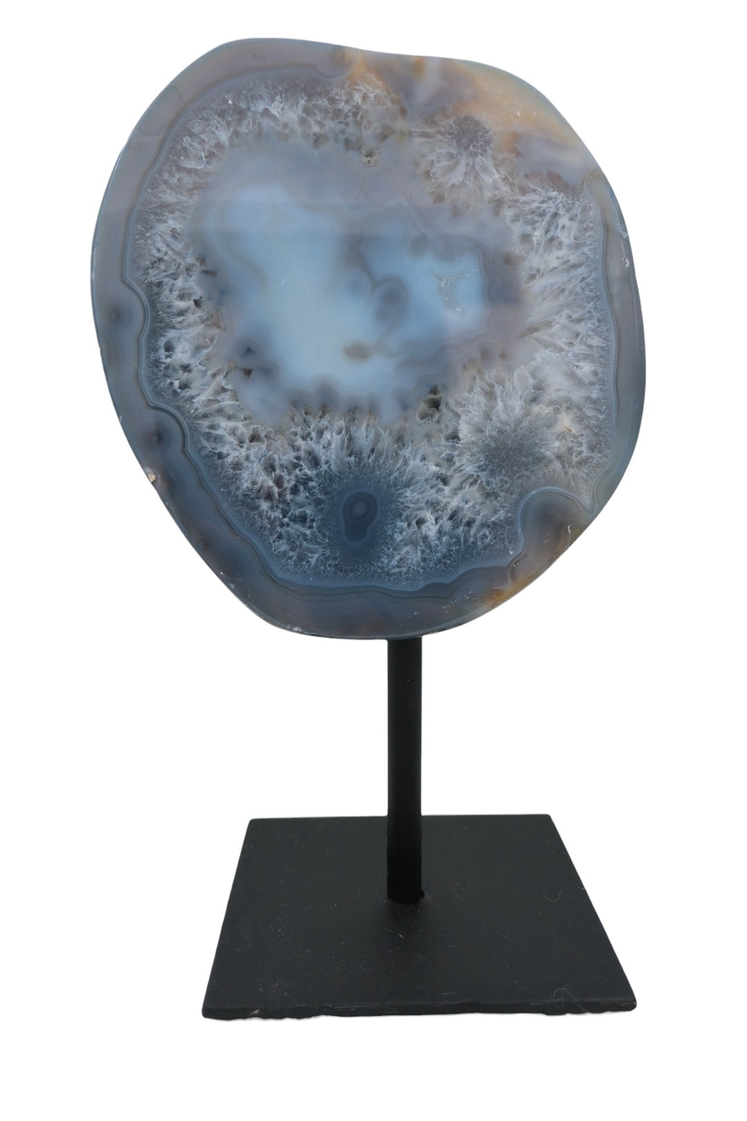 Halve agaat op standaard 1.450 kg