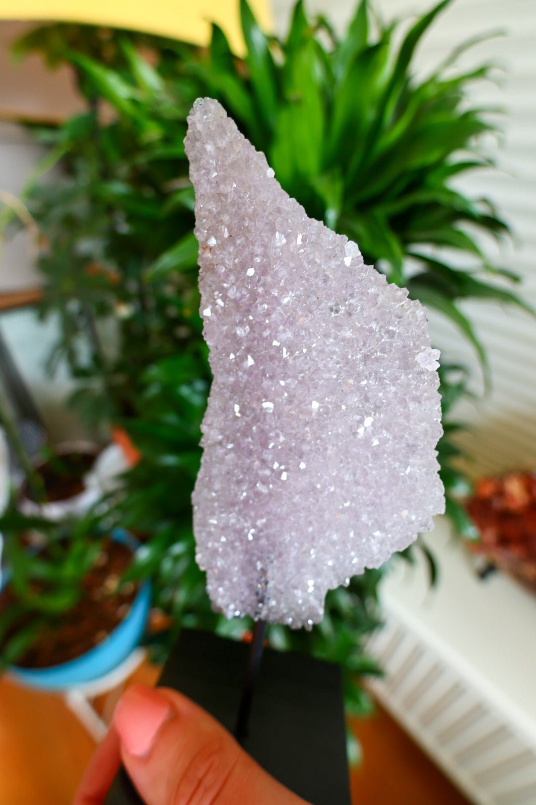 Flower Amethist op standaard by KEY LIME STORE