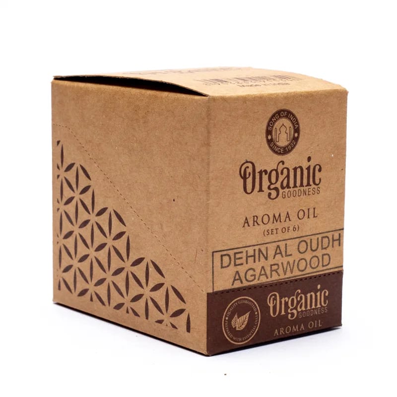 Agarwood aroma oil, Organic Goodness (10 ml)