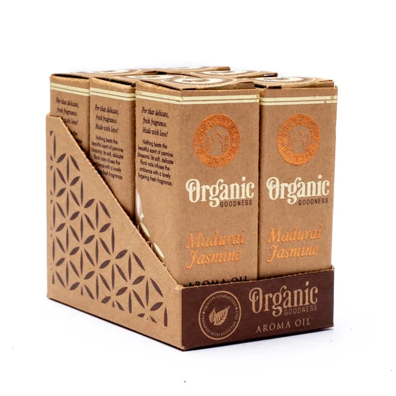 Jasmine Aroma Oil Organic Goodness (10 ml)