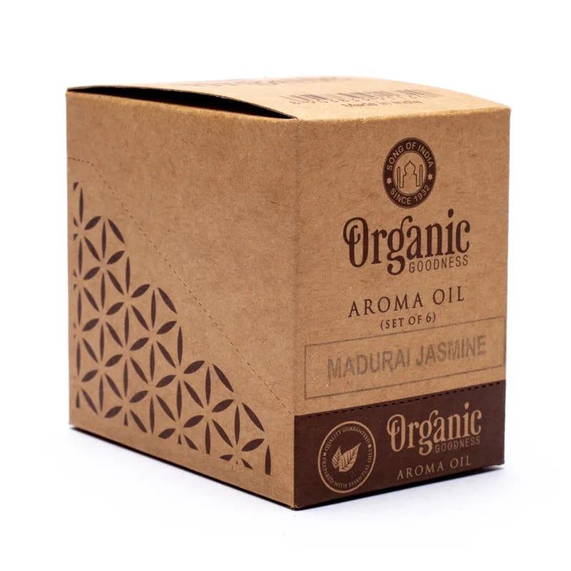 Jasmine Aroma Oil Organic Goodness (10 ml)