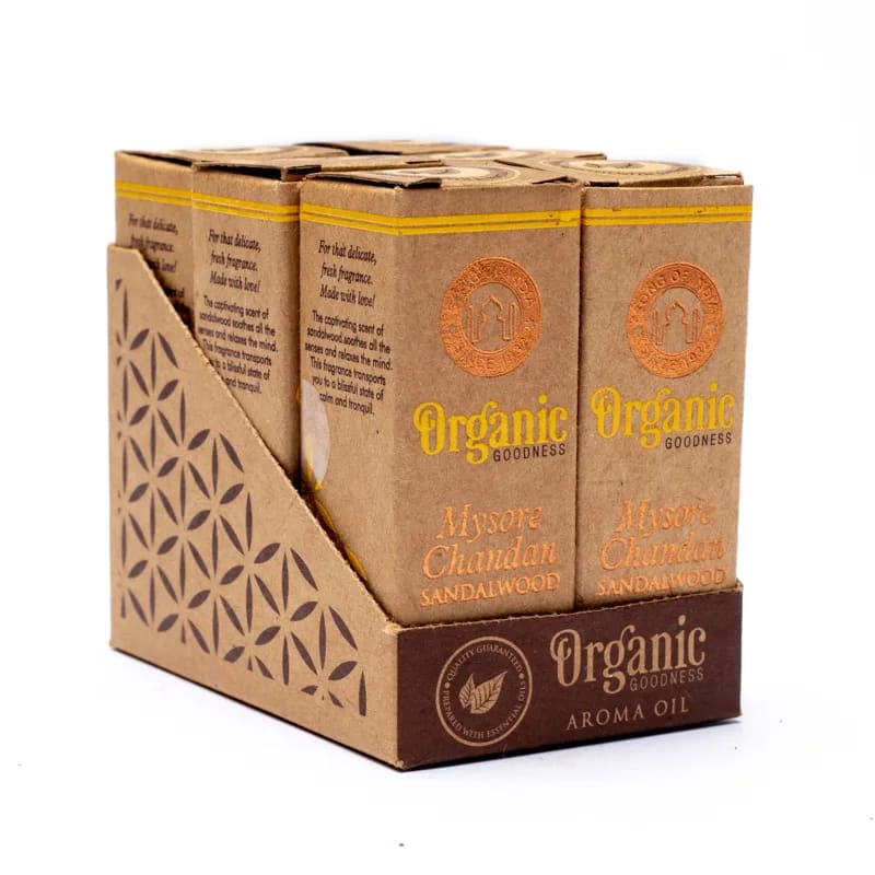 Sandelhout aroma olie, Organic Goodness (10ml)