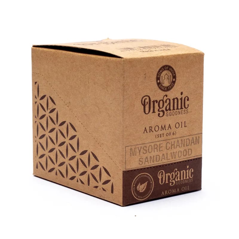 Sandelhout aroma olie, Organic Goodness (10ml)