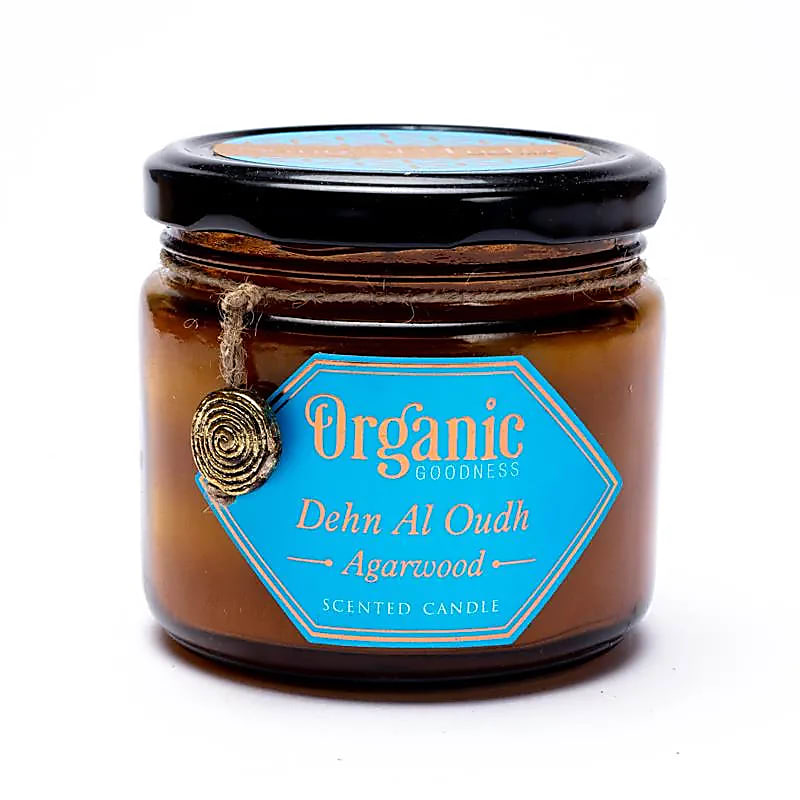 Soja was kaars agarhout, organische goodness (200 g)