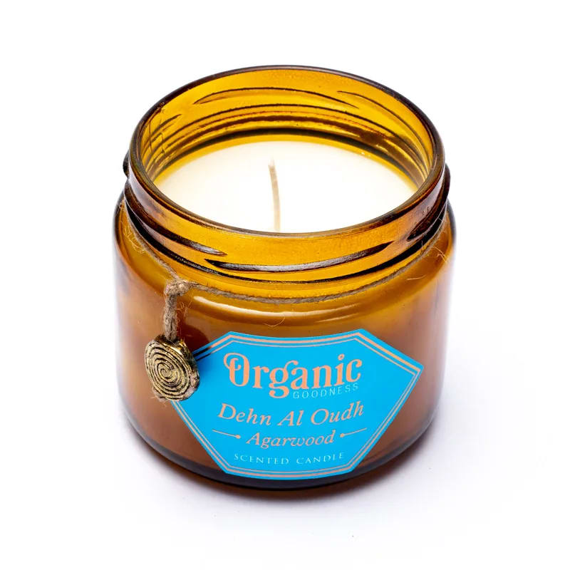 Soja was kaars agarhout, organische goodness (200 g)