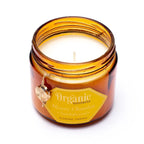 Soja Was Kaars Sandelhout Organic (200g)