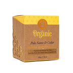 palo santo geurkaars Organic Goodness Cederhout (200g)