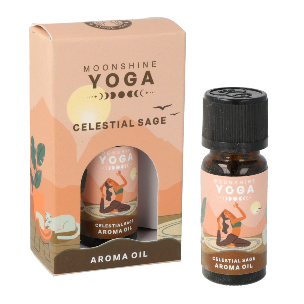 Celestial sage fragrance oil, Geurolie Moonshine Yoga (10ml)