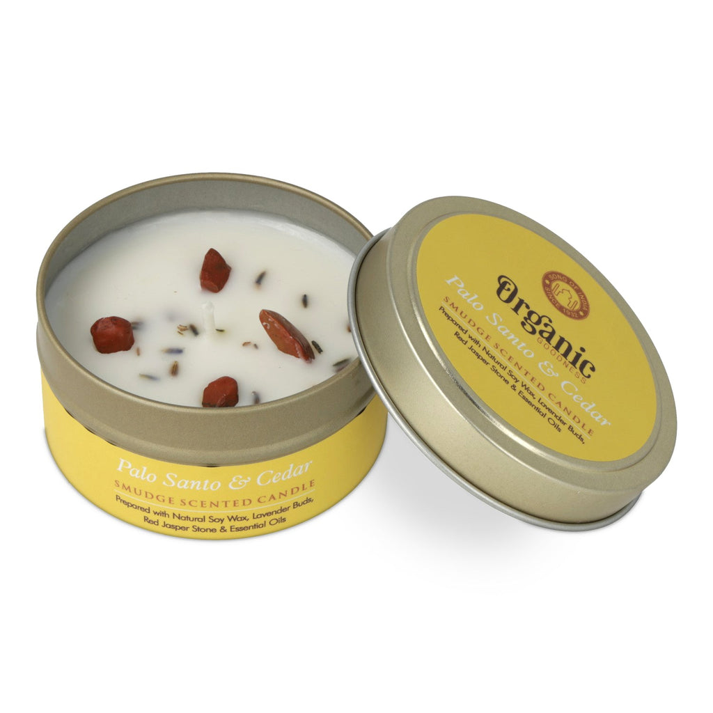 Geurkaars smudge set van 3 organic goodness (3x80g)