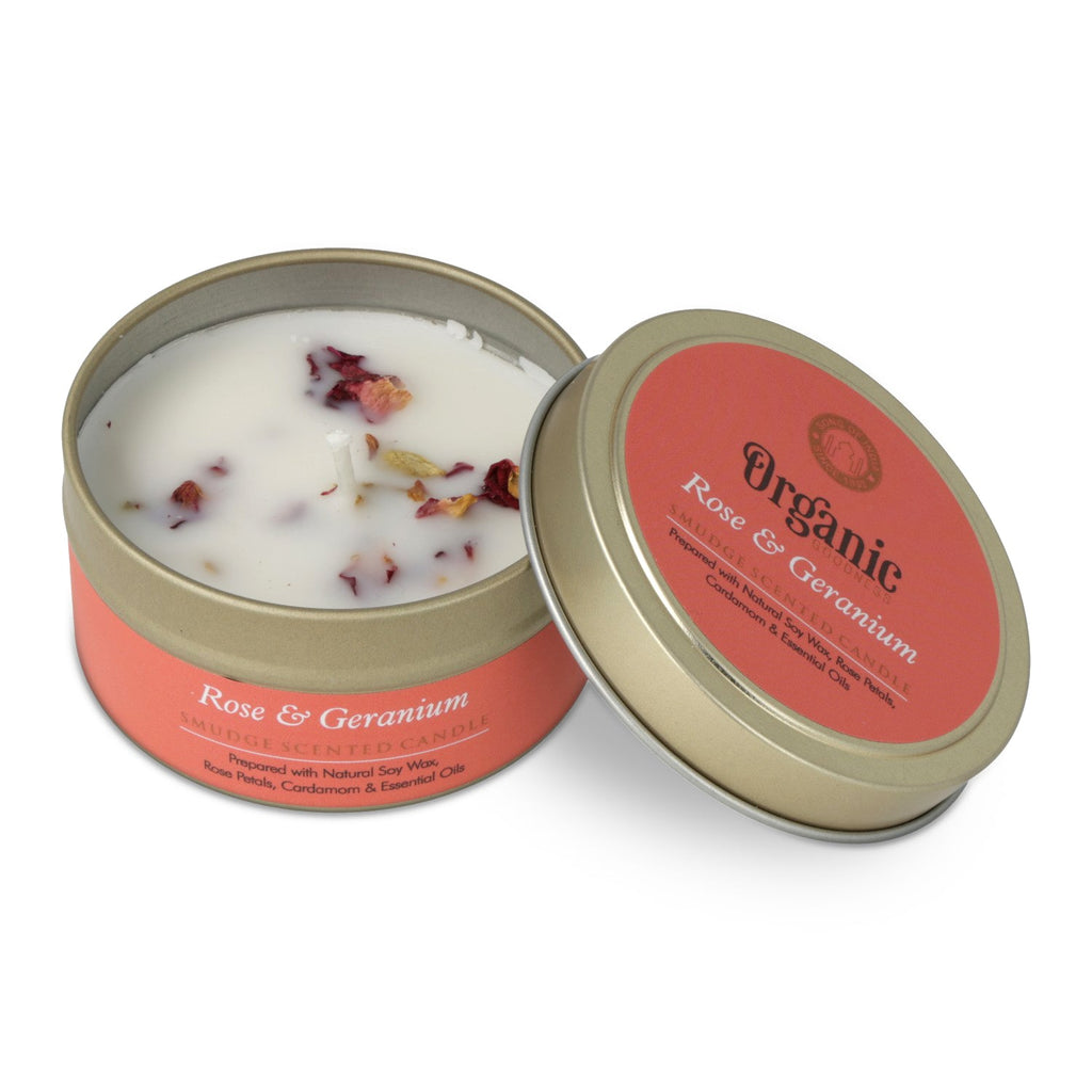 Geurkaars smudge set van 3 organic goodness (3x80g)