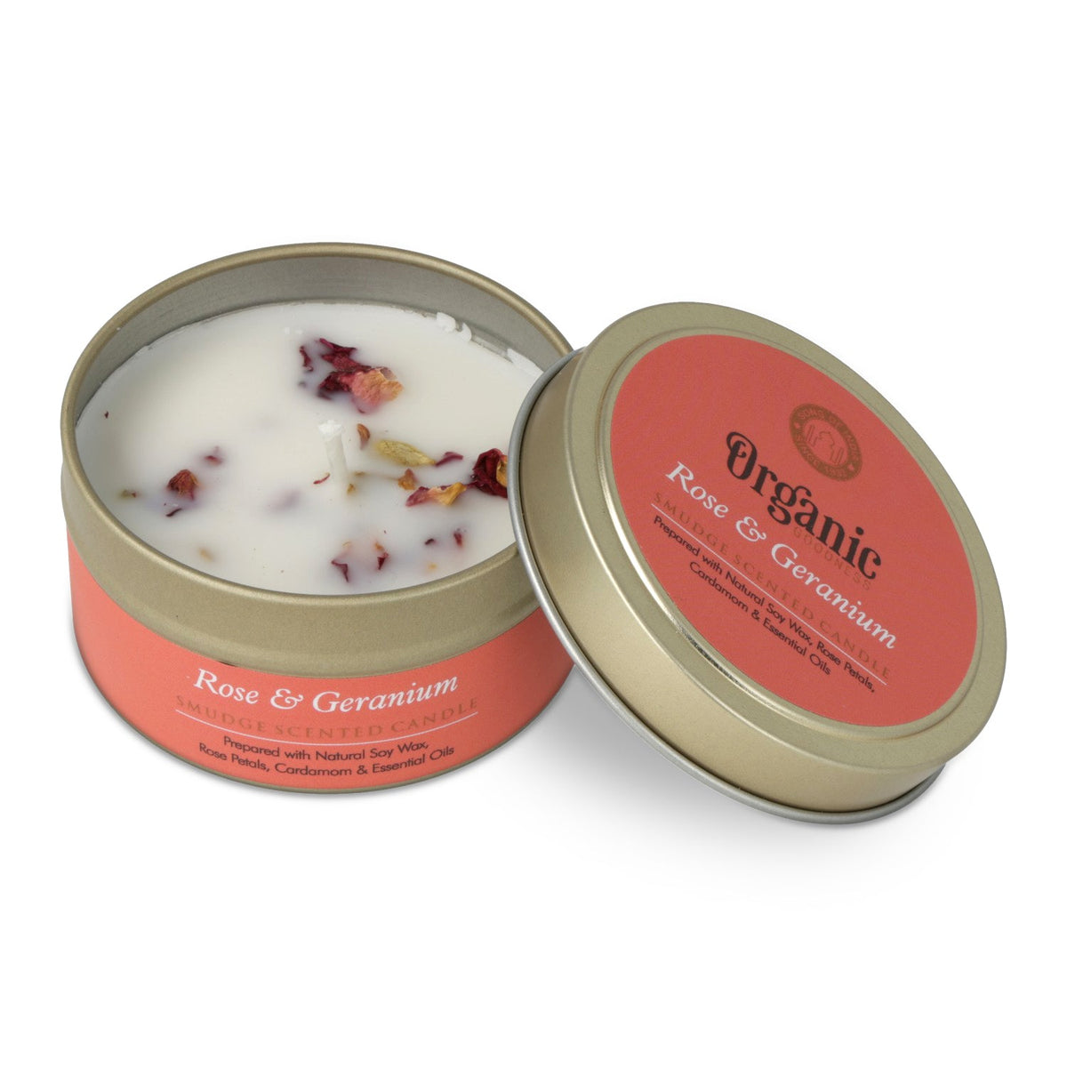 Geurkaars smudge set van 3 organic goodness (3x80g)