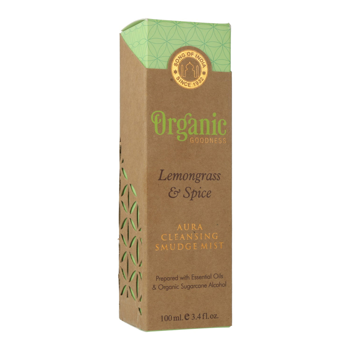 smudge room spray Organic Goodness Citroengras & Specerijen (100ml)