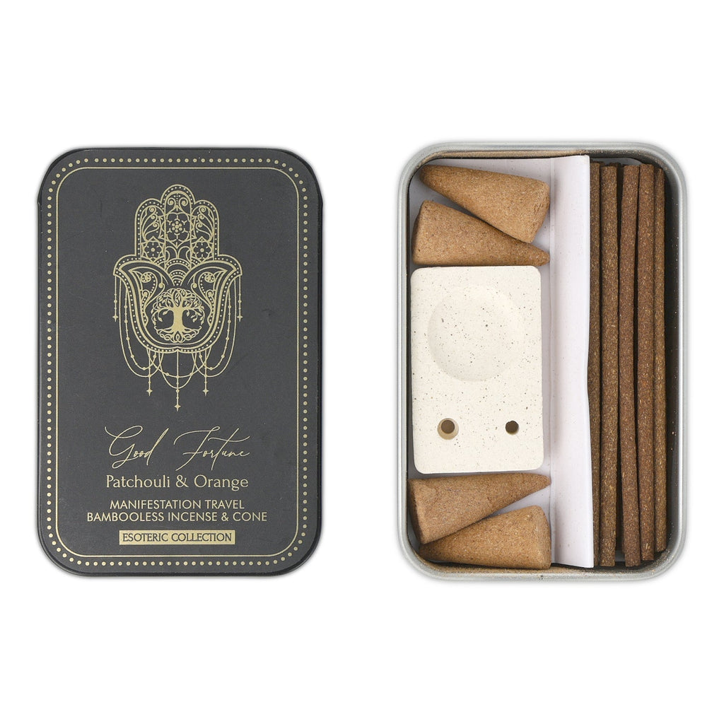 Wierook met brander, Esoteric Good Fortune (8 x 5,5 cm)