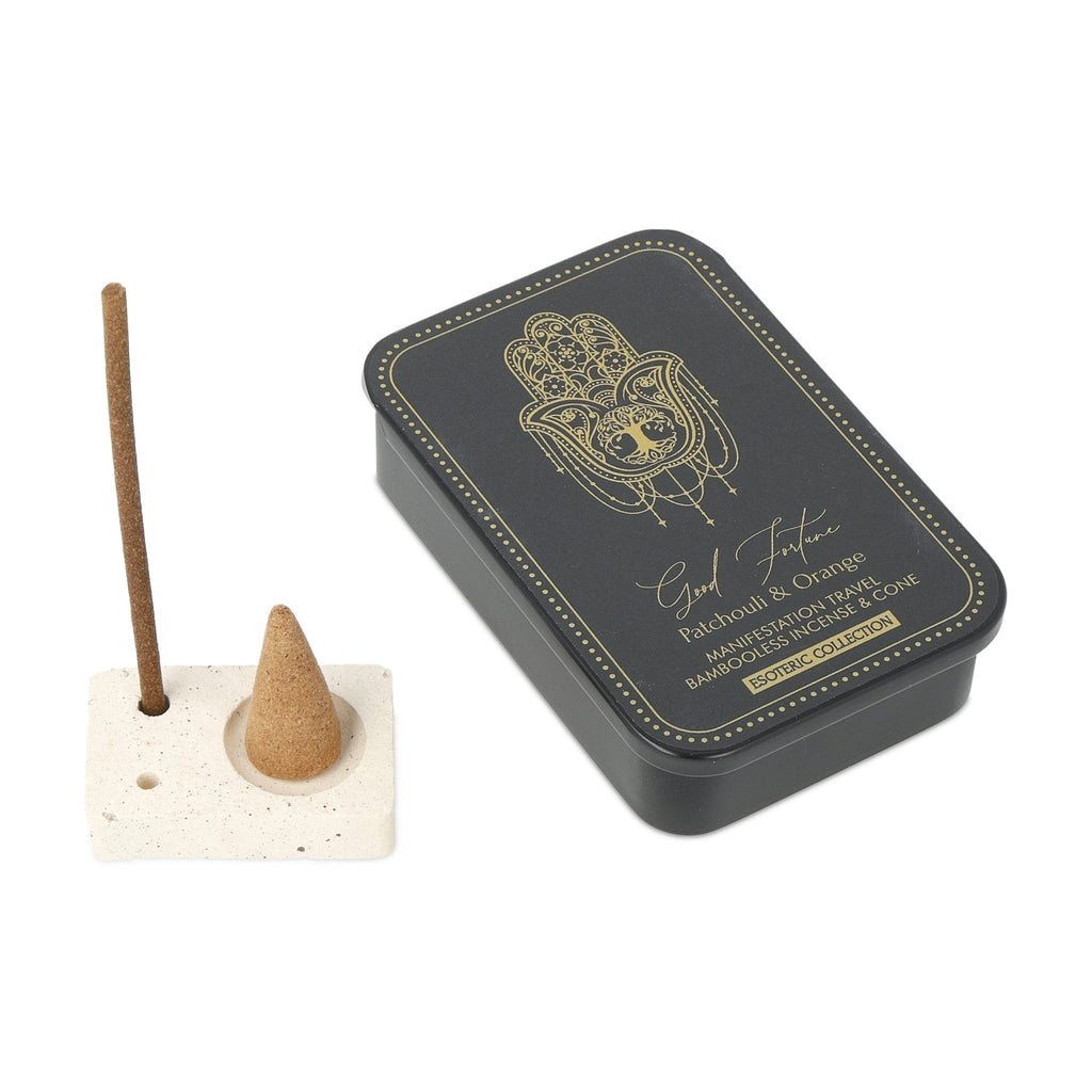 Wierook met brander, Esoteric Good Fortune (8 x 5,5 cm)