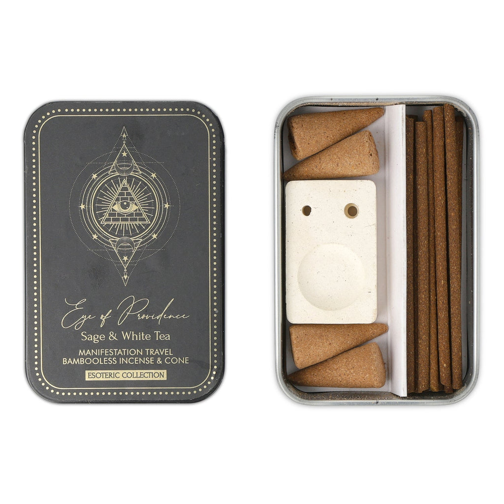 Incense Set with "Eye of Providence" Burner (8 x 5.5 cm)