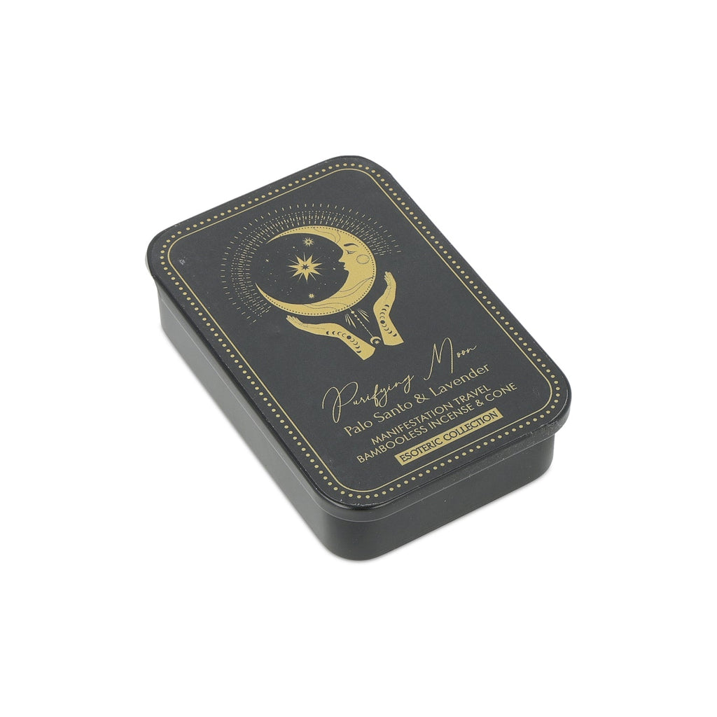 Incense Set with Burner: Esoteric Collection Purifying Moon (8 x 5.5 cm)