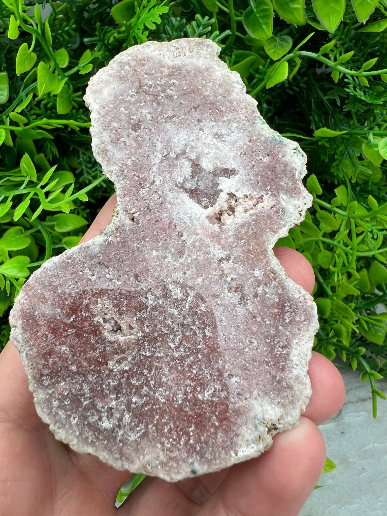 Rosa Amethyst-Cluster (9 cm) von KEY LIME STORE