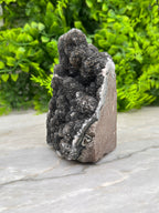 Amethist cluster cut base