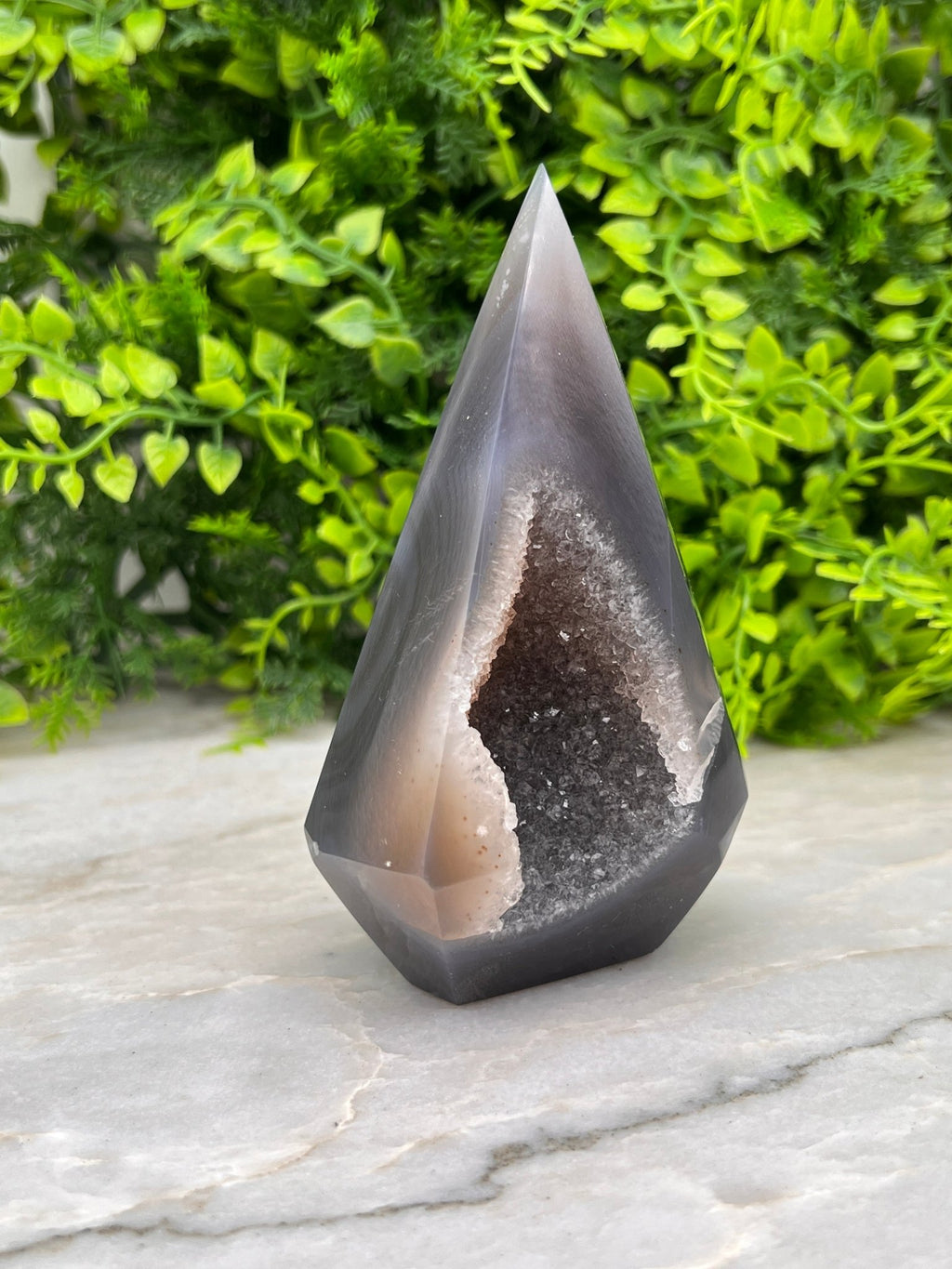 Agaat diamantvorm by KEY LIME STORE