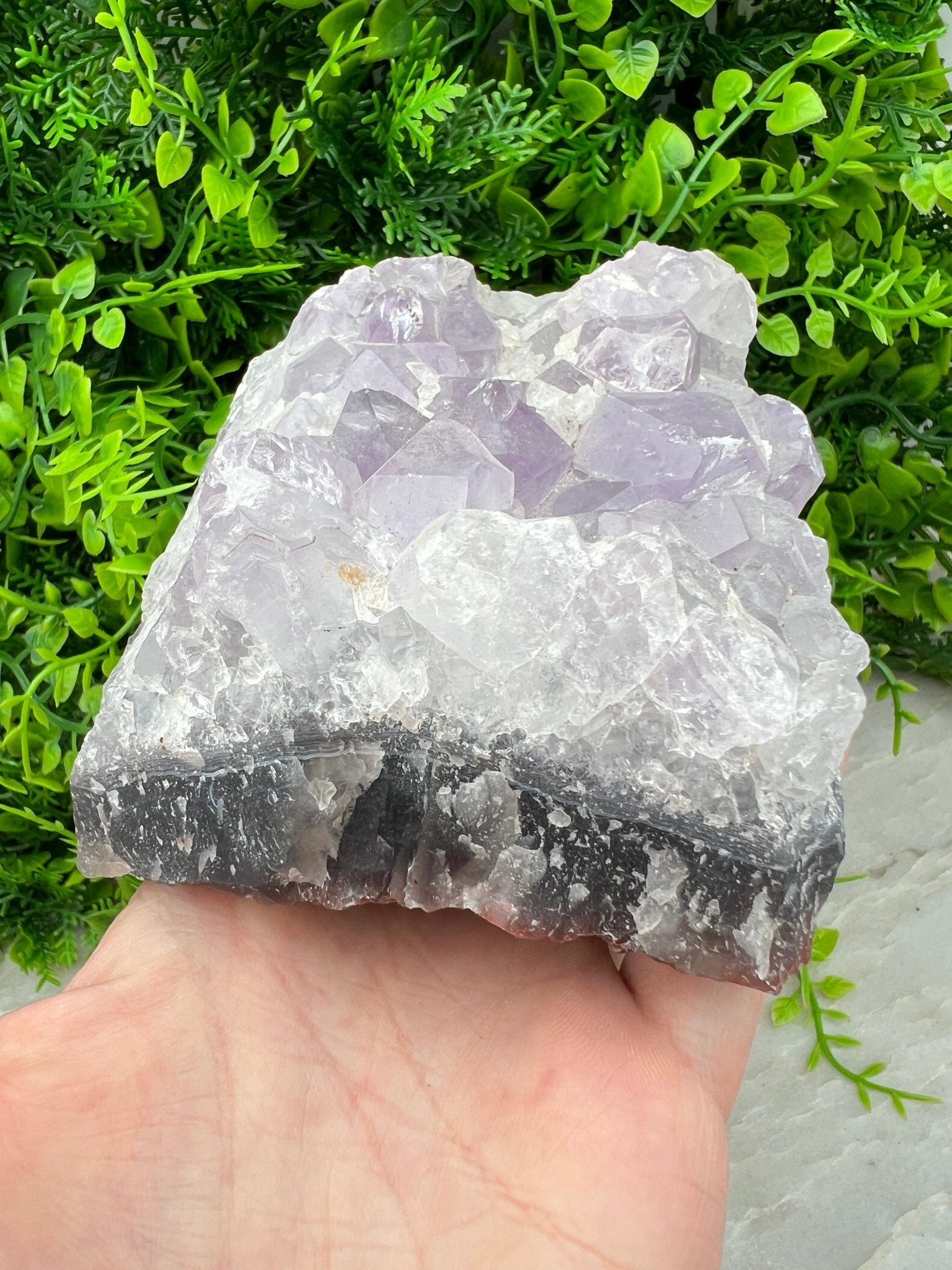 Amethyst-Cluster (644 Gramm) von KEY LIME STORE