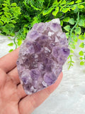 Rundum polierter Amethyst in Ellipsenform (6 cm) von KEY LIME STORE