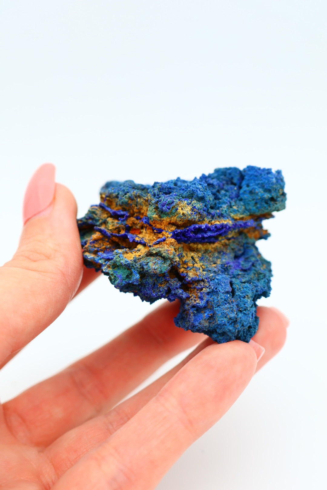 Azuriet met Malachiet ruw 0.074 gram