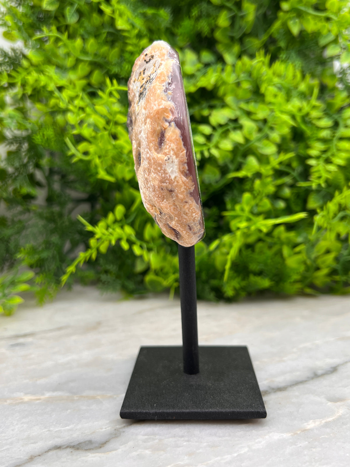 Agaat op standaard (14 cm)