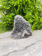 Amethist cluster cut base