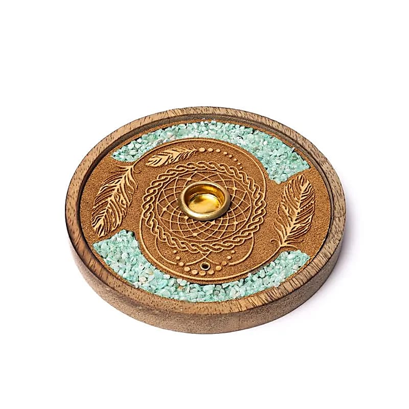 Wierook en kegeltjes houder Amazoniet