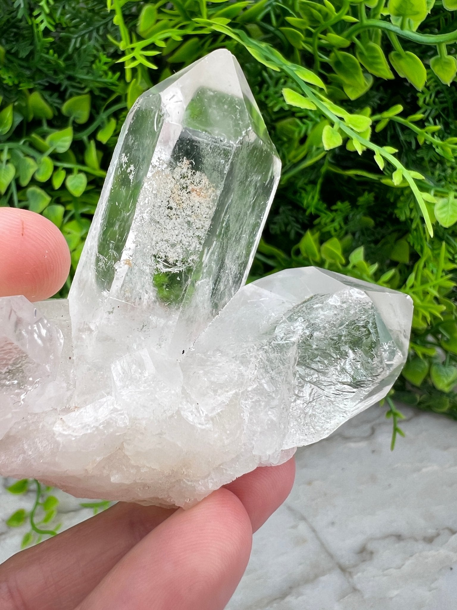 Bergkristal cluster (7 cm) by KEY LIME STORE