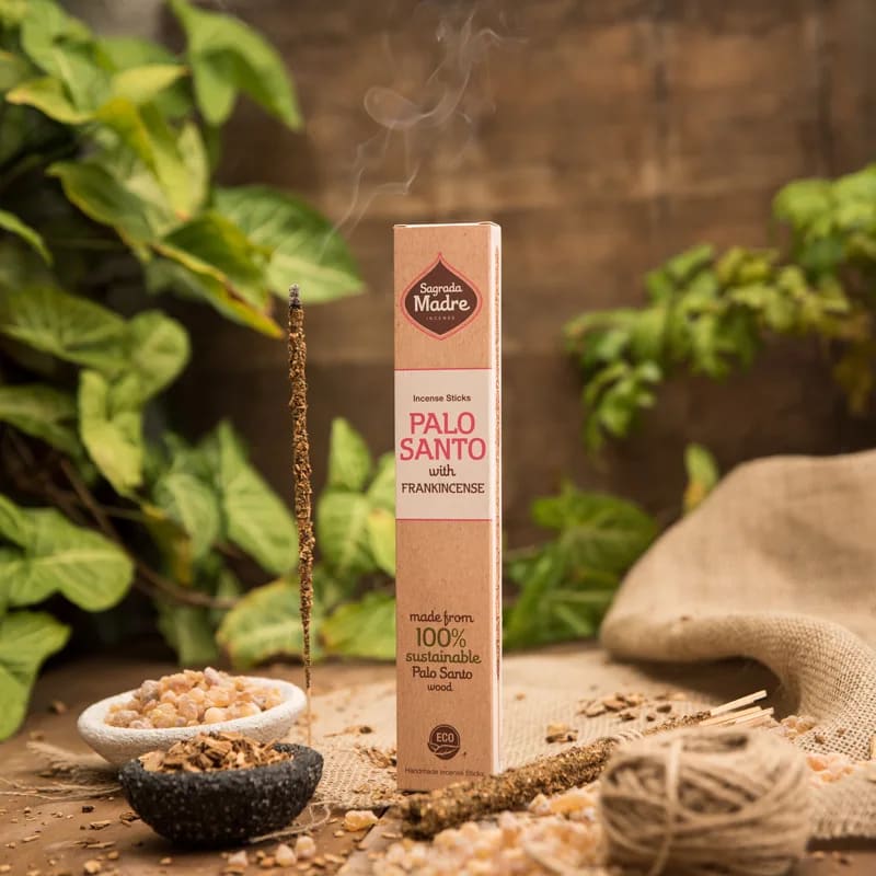 Sagrada Madre wierook, Palo Santo met Frankincense (±30g)