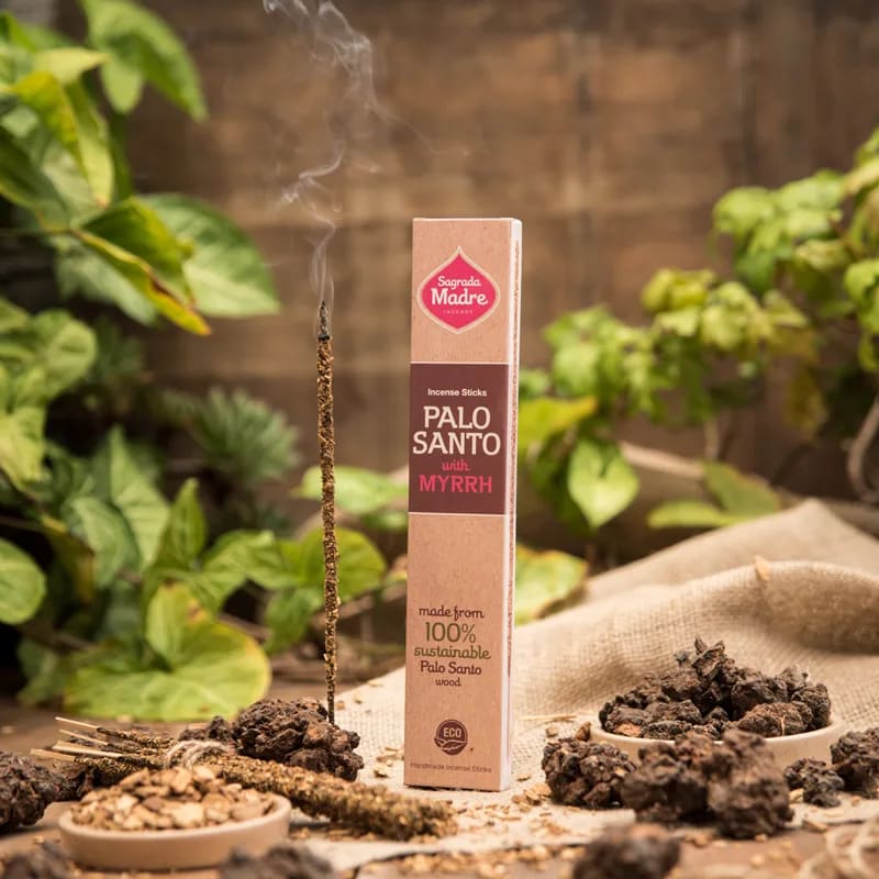 palo santo wierook Sagrada Madre met Mirre (±30g)