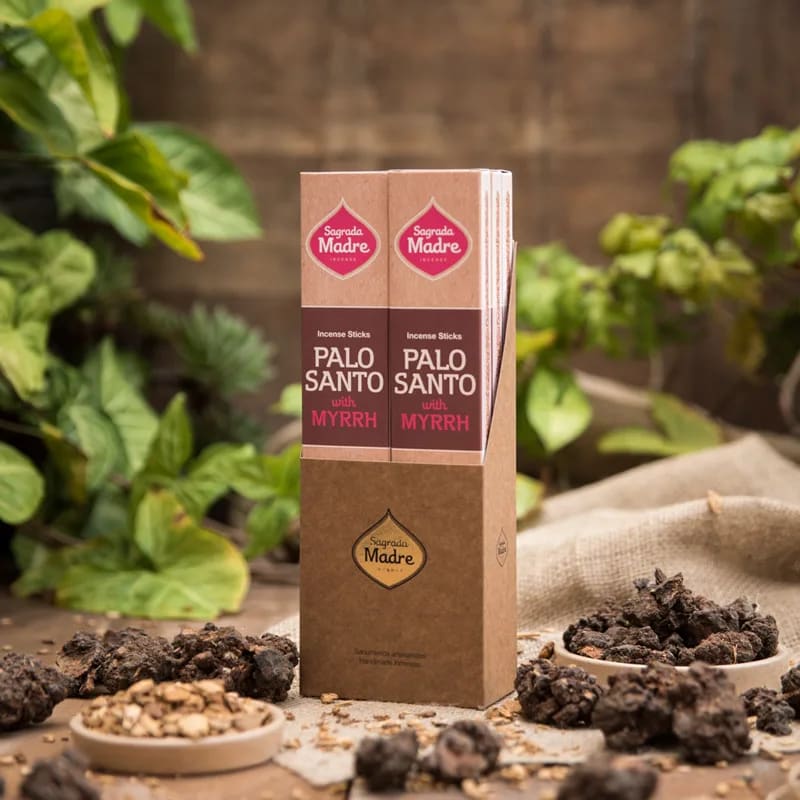 palo santo wierook Sagrada Madre met Mirre (±30g)