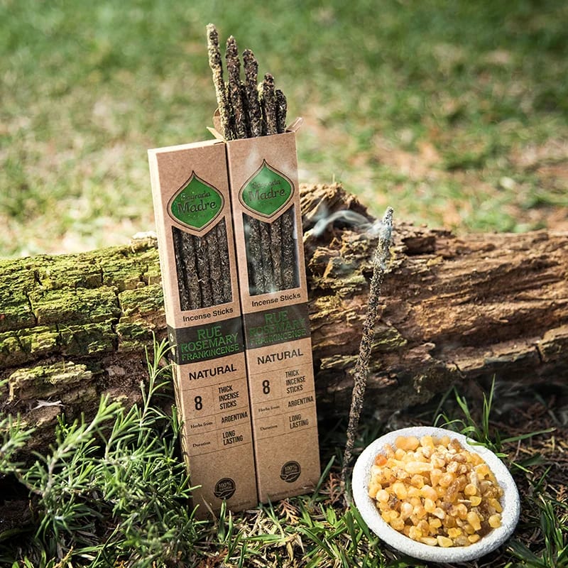 Sagrada Madre wierook Rue, Rozemarijn & Frankincense (30g)