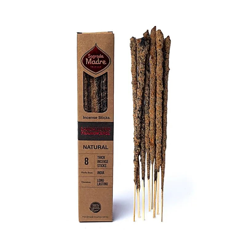 Sagrada Madre Natuurlijke wierook Sandel & Frankincense (±30g)